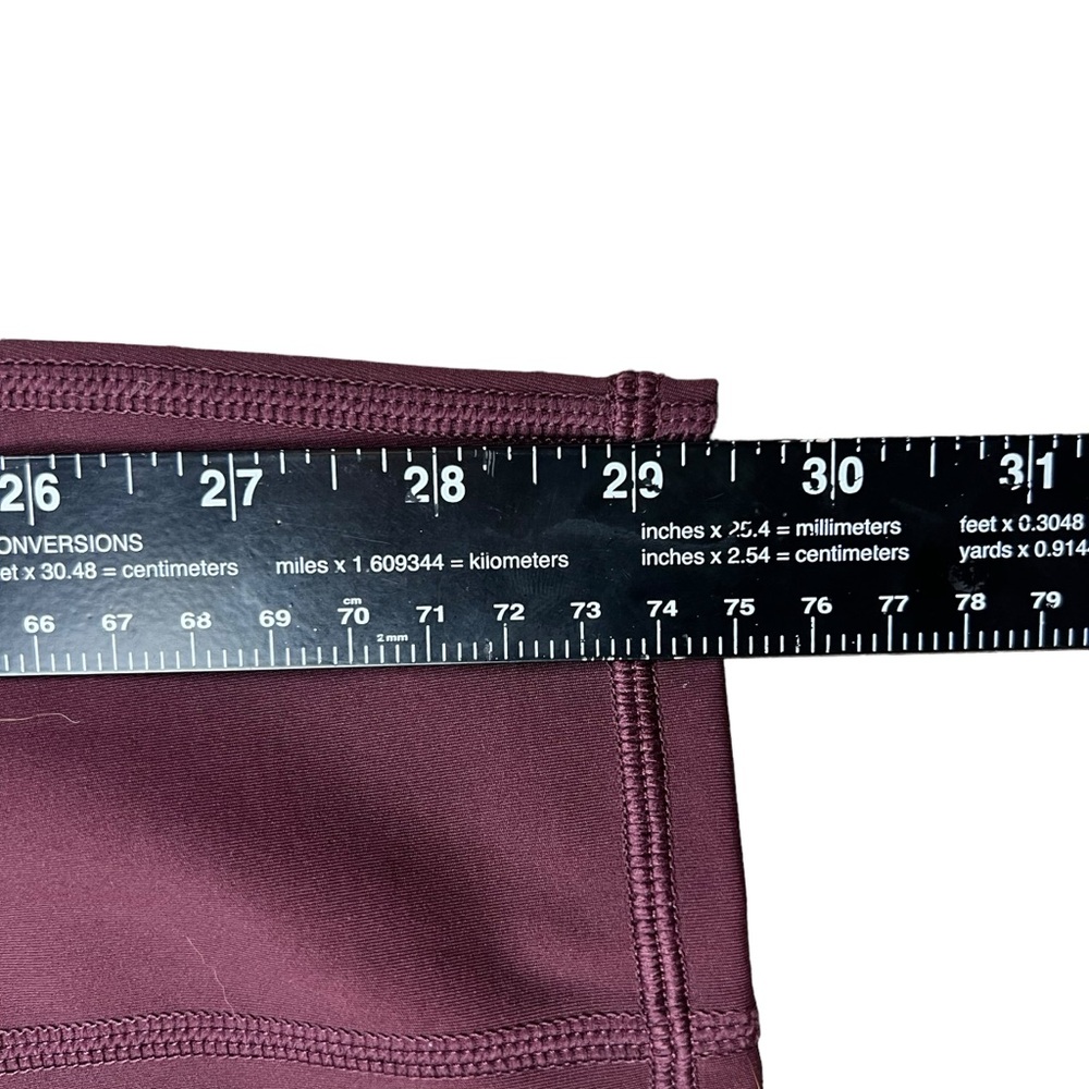 Athleta women’s plum purple ankle length athletic leggings ST - Picture 10 of 10